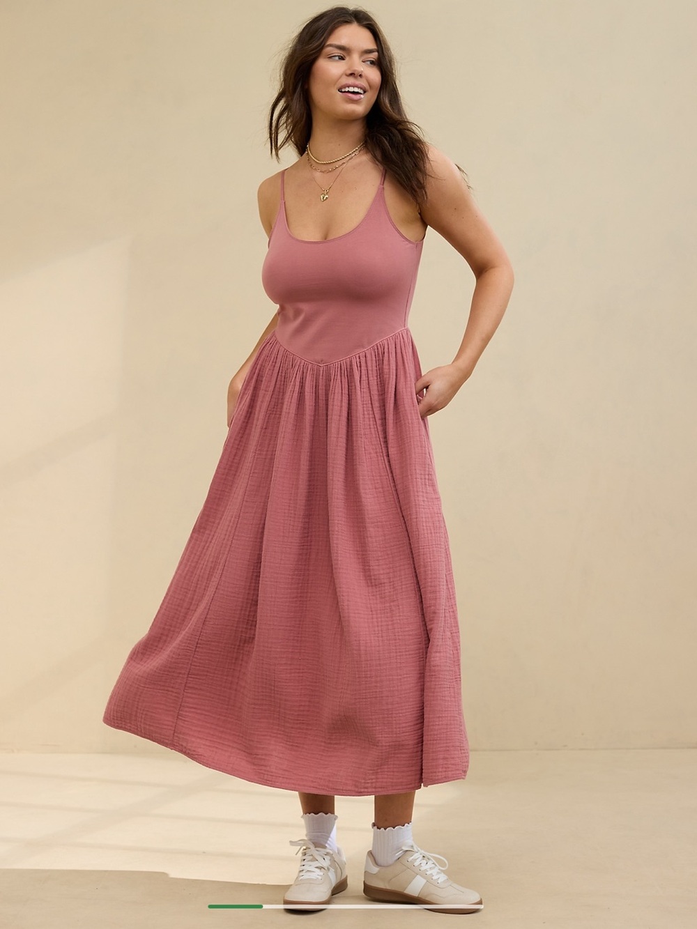 NWT Aerie At the Barre Midi Dress